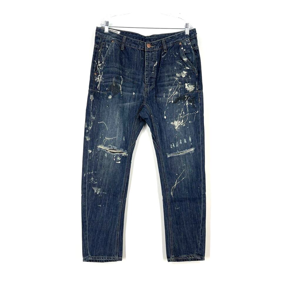 Man X One Teaspoon Jeans Mr Golds Cowboy Men's 34R NWT‎